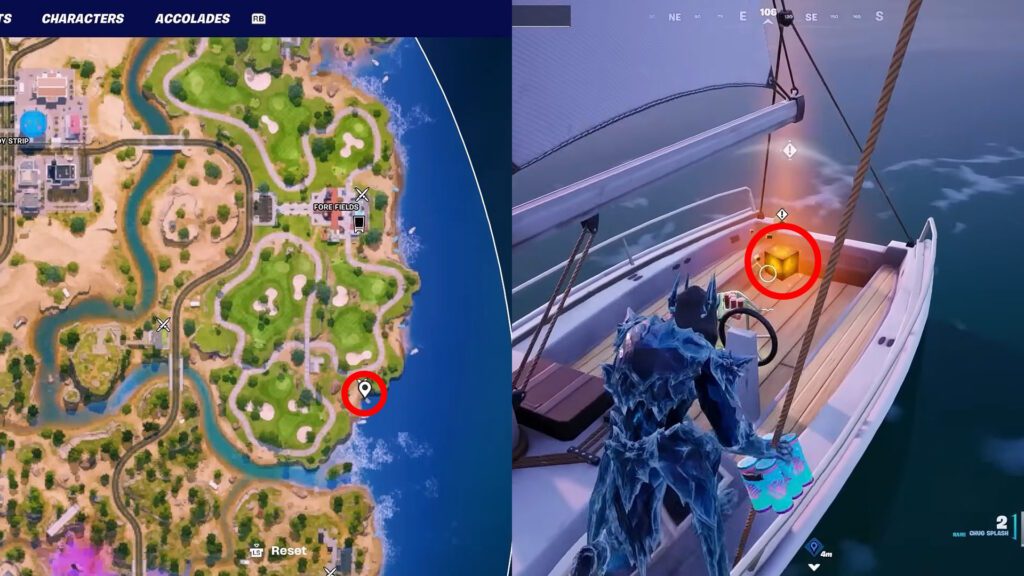 Fortnite Chaos Cubes Locations - Fore Fields
