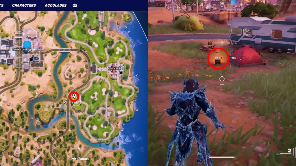 Fortnite Chaos Cubes Locations - Fore Fields