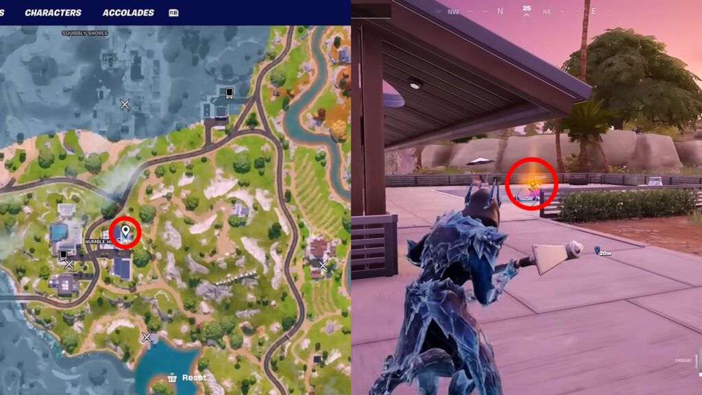Fortnite Chaos Cubes Locations - Humble Hills