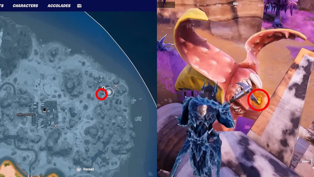 Fortnite Chaos Cubes Locations - Painted Palms