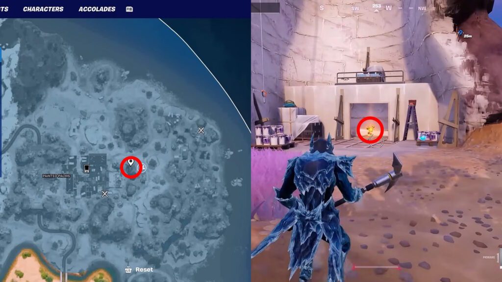 Fortnite Chaos Cubes Locations - Painted Palms