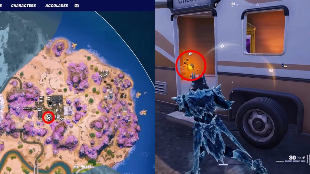 Fortnite Chaos Cubes Locations - Painted Palms