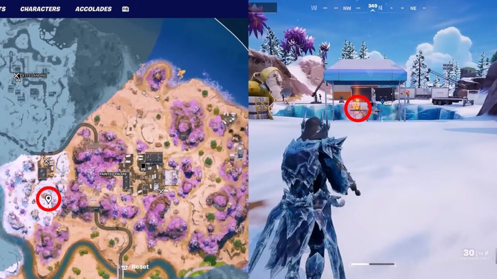 Fortnite Chaos Cubes Locations - Painted Palms