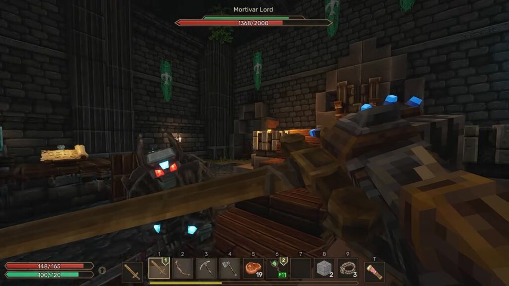 Mortivar Lord in combat | Everwind