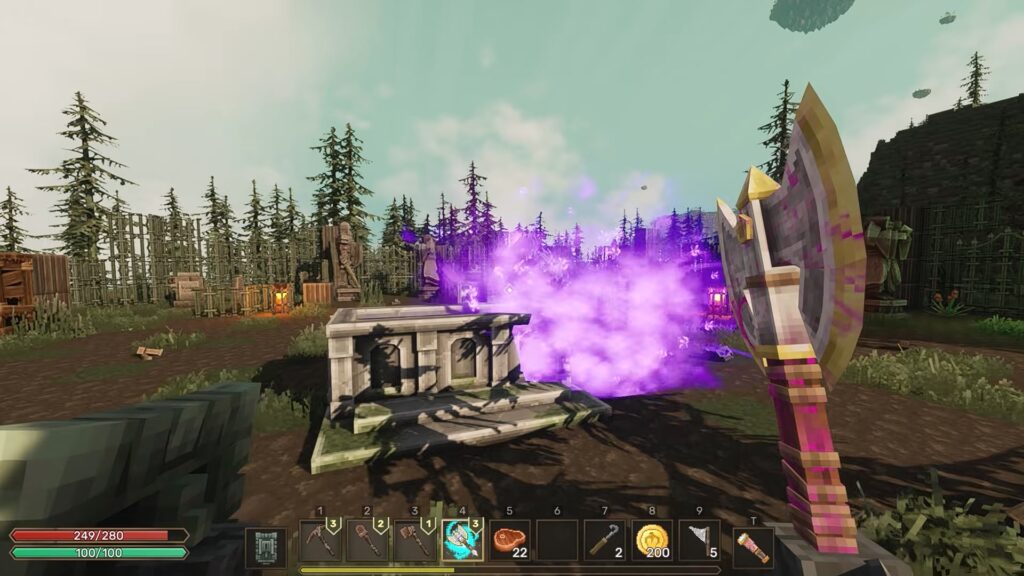 Blast attack | Everwind Wraith Lord