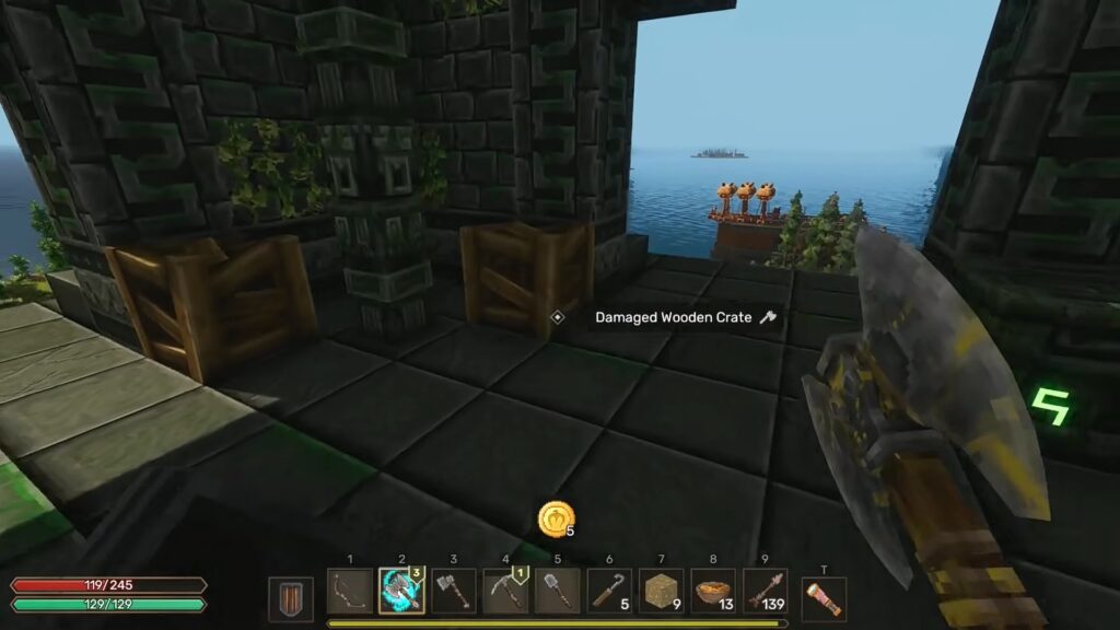 Damaged Wooden Crate | Everwind