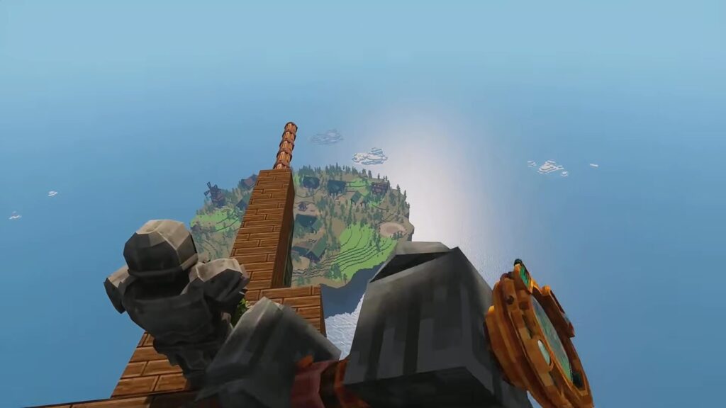 Aerial view of a Settlement island | Everwind