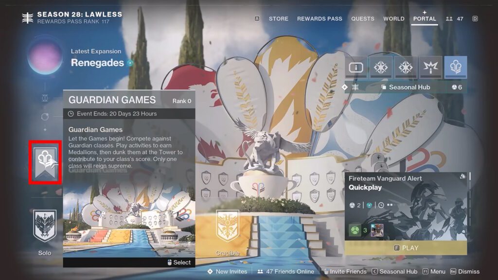 Portal | Destiny 2 - Guardian Games 2026