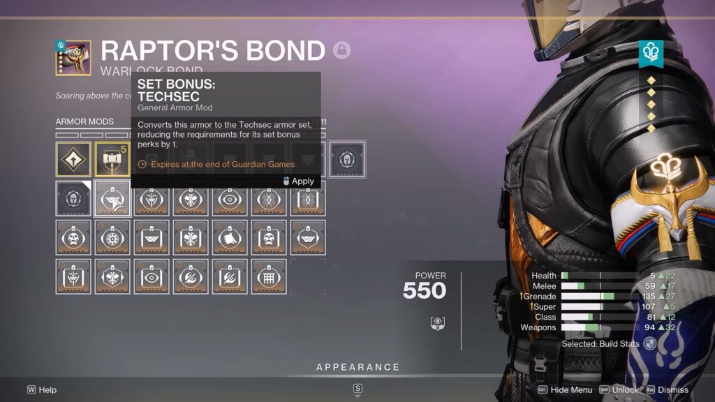 Modding Guardian Games gear Armor Set | Destiny 2 - Guardian Games 2026