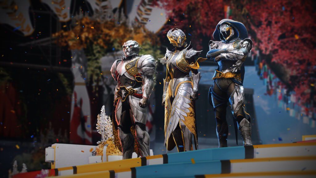 The Guardians aurafarming on the podium | Destiny 2 - Guardian Games 2026