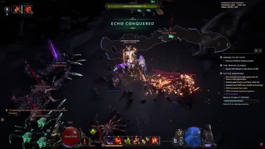 Forged Weapons Build Gameplay | Last Epoch Season 4: Shattered Omens