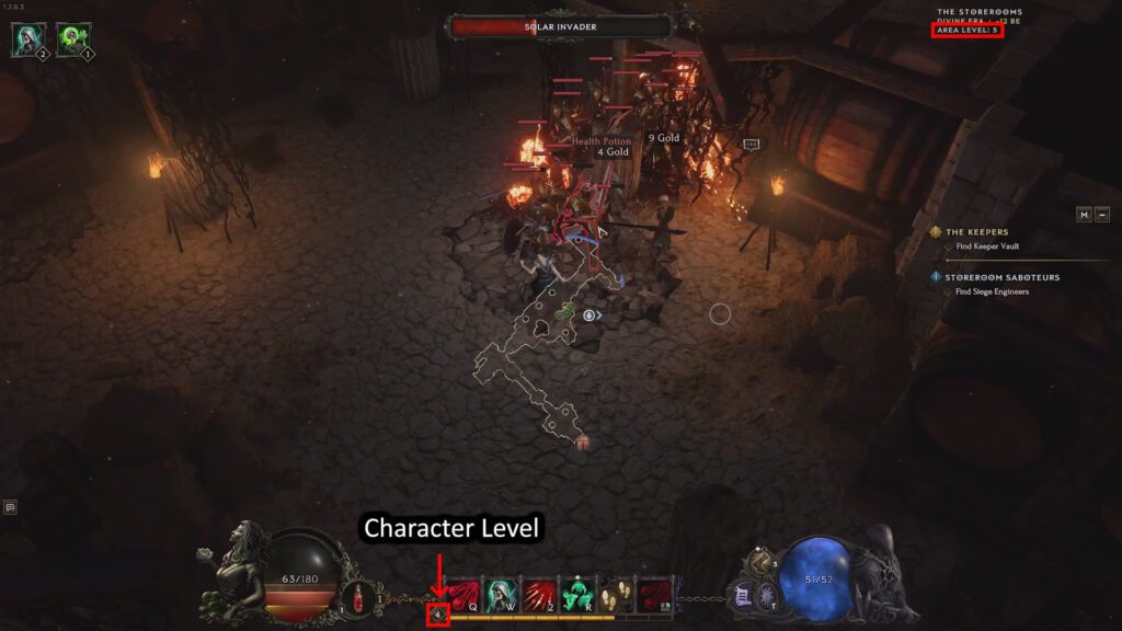 Character and Area Level | Last Epoch Season 4