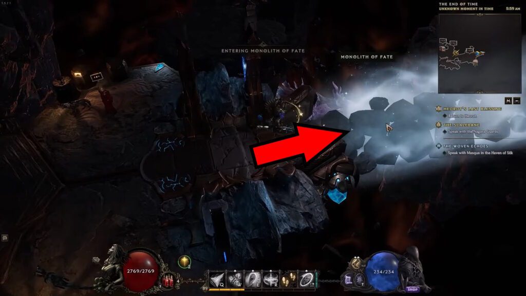 Monolith of Fate entrance | Last Epoch