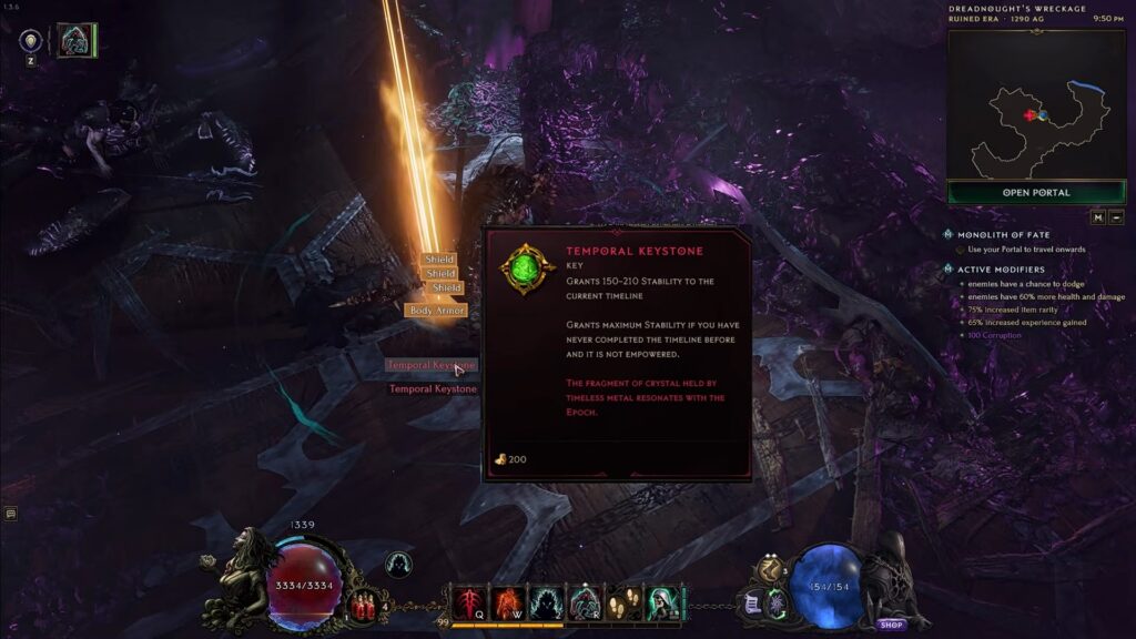 Temporal Keystone | Last Epoch