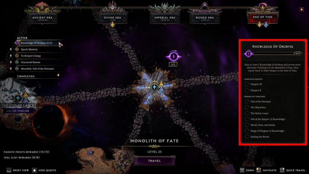 Knowledge of Orobyss | Last Epoch