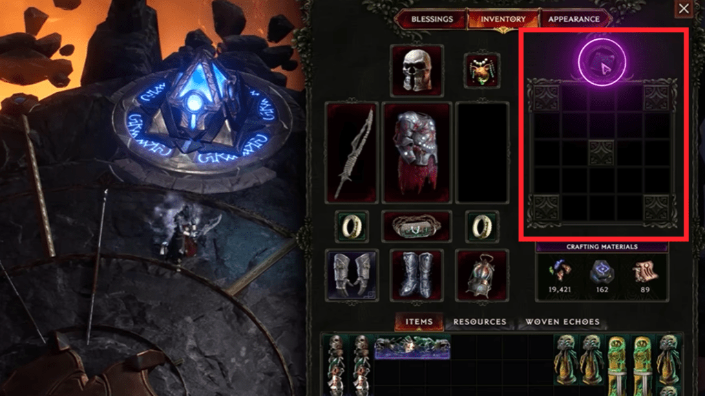 Idol Altar UI.