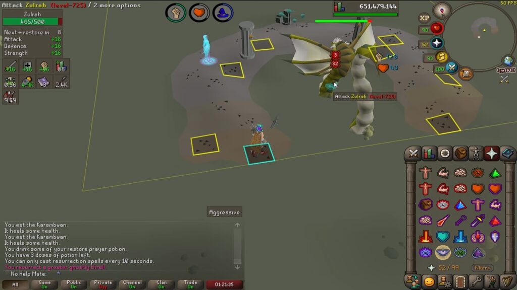 Zulrah battle gameplay | OSRS 2026
