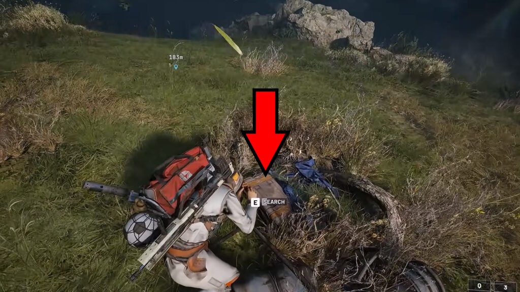 First Wave Cache during a Hurricane | ARC Raiders