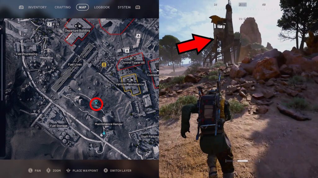 Old Raider Tower in Spaceport | ARC Raiders