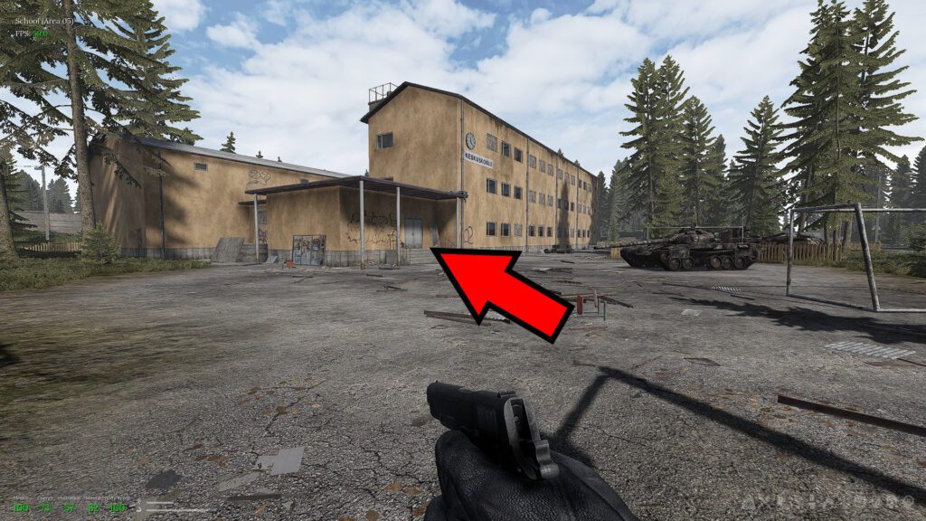 School entrance | Road to Vostok