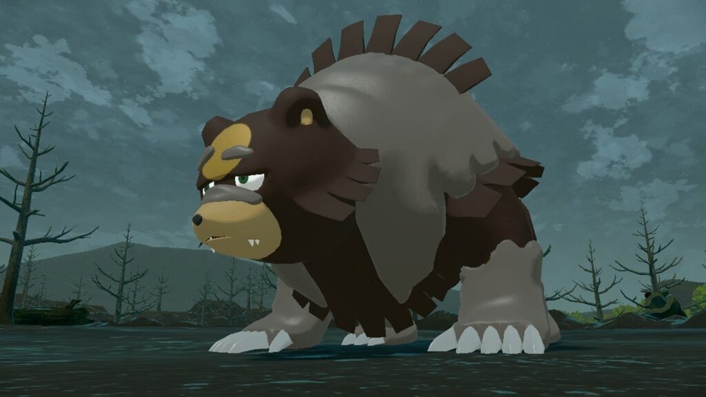 Ursaluna in Pokémon Legend Arceus because it's not in Champions