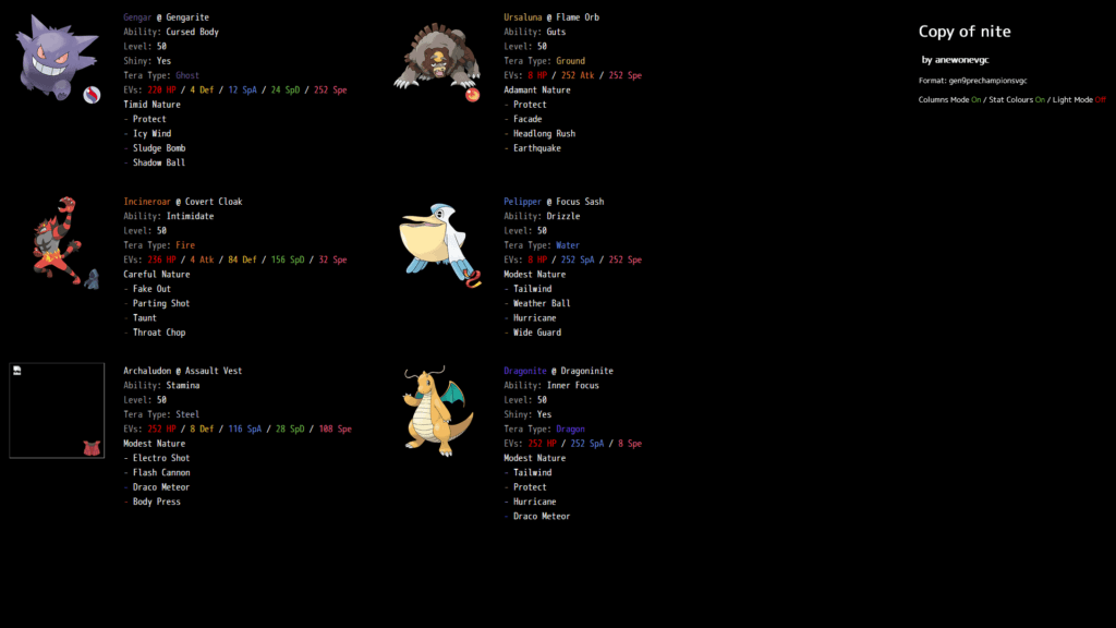 Dragonite and Gengar | Rain