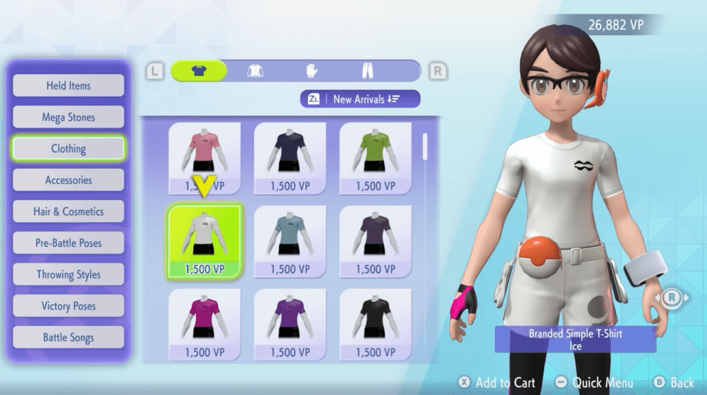 Item shop.