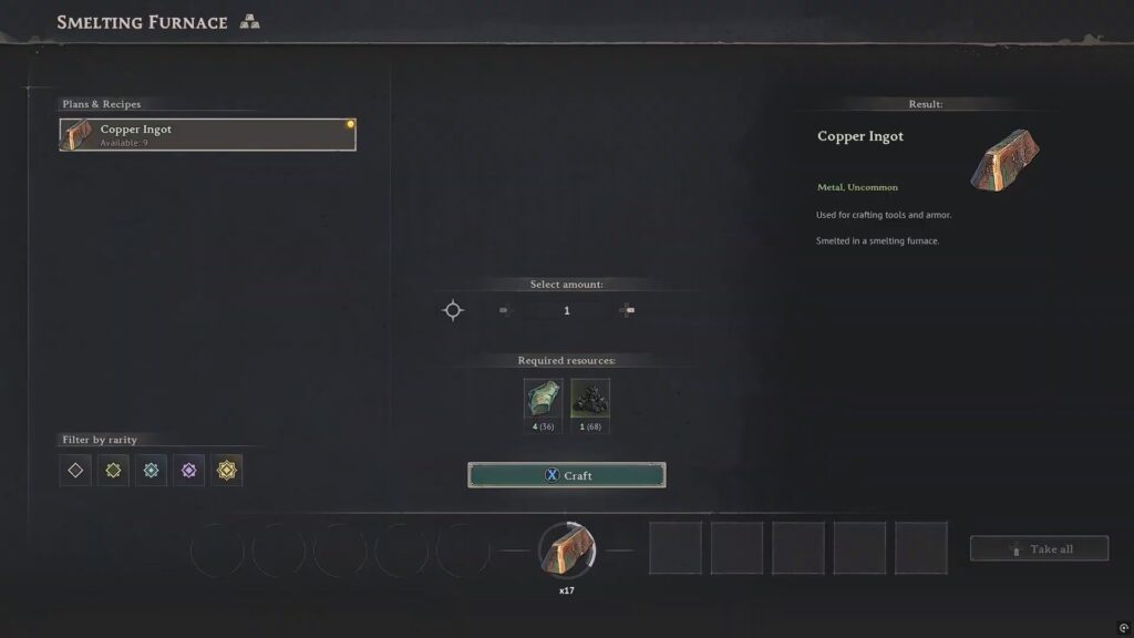 Making Copper Ingots | Windrose