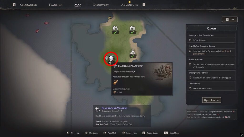 Blackbeard Pirate Camp, Revenge Is Best Served Cold | Windrose