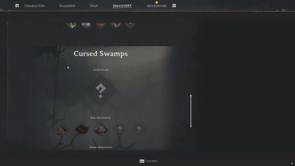 Cursed Swamps Discoveries | Windrose