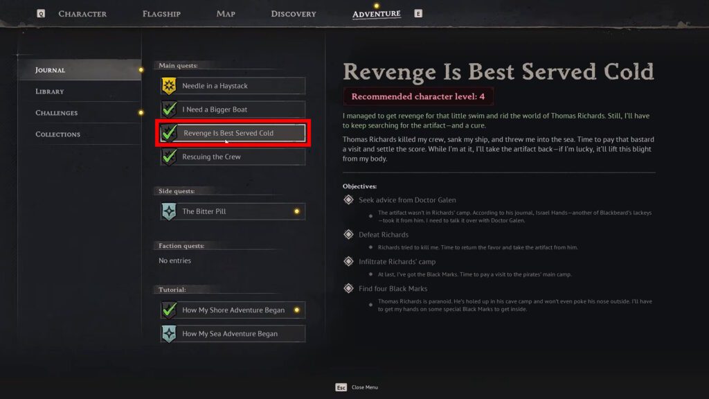 Revenge Is Best Served Cold | Windrose