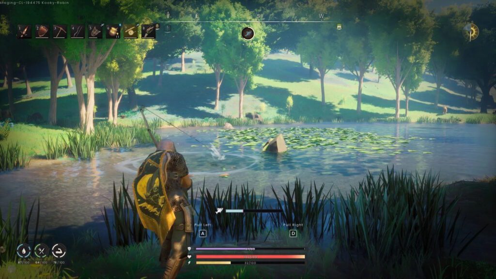 Fishing in RuneScape: Dragonwilds