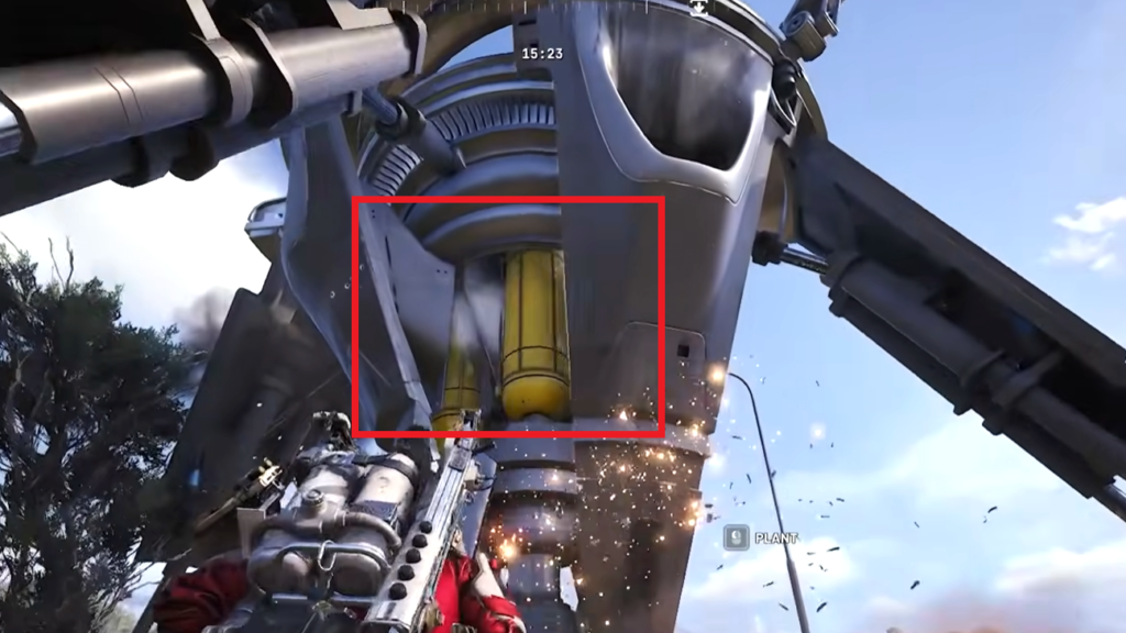 ARC Turbine weak spot. 