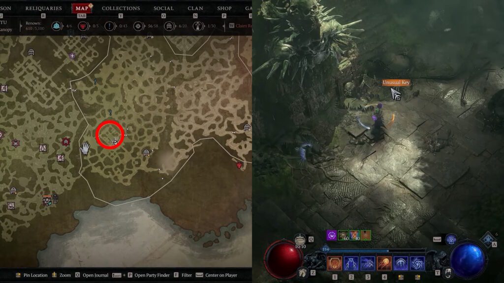 Unusual Key | Diablo 4 - Cow Level