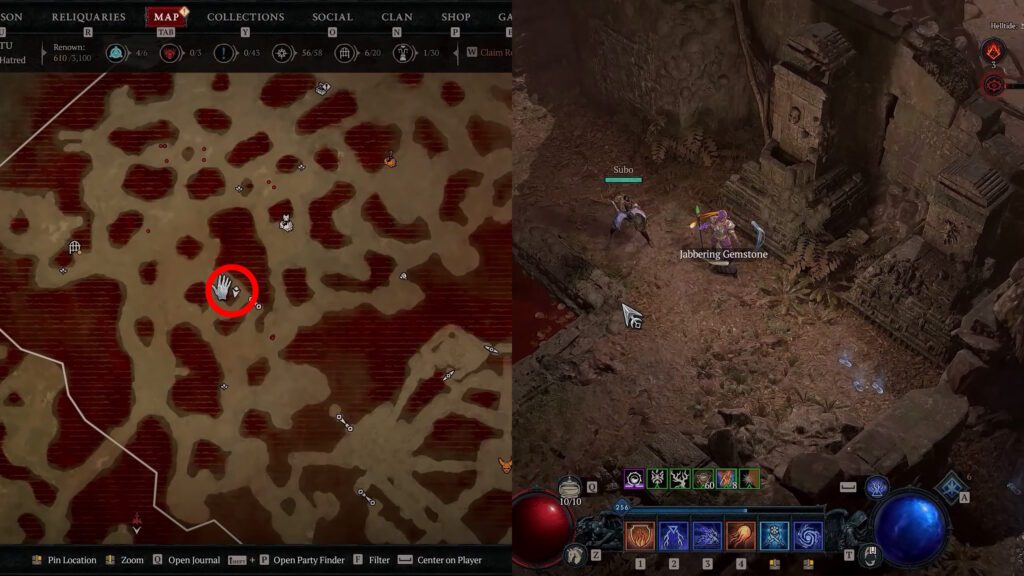 Jabbering Gemstone | Diablo 4 - Cow Level