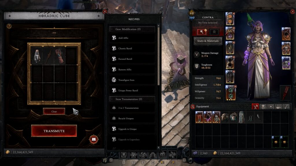 Using all relics at the Horadric Cube | Diablo 4 - Cow Level