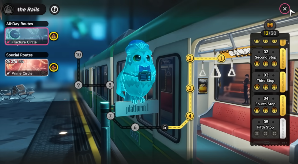 The "Beyond The Rails" Anomaly Zone.