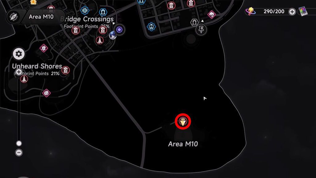 BAC location at Area M10 | Neverness to Everness