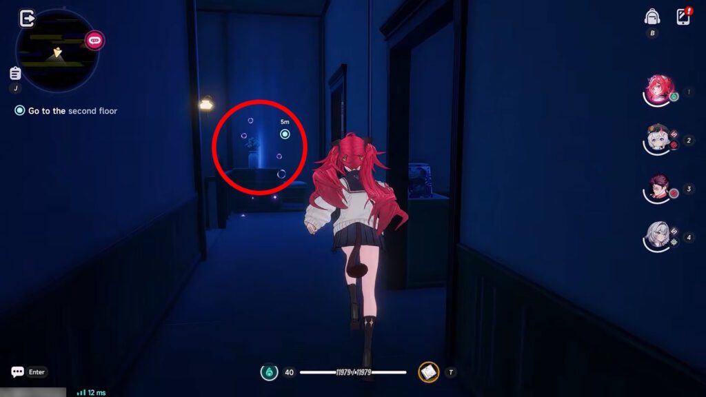 Vase letter | NTE: Look Around the House for Miles Apart Quest Guide