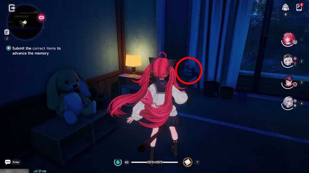 Teddy Bear | NTE: Look Around the House for Miles Apart Quest Guide