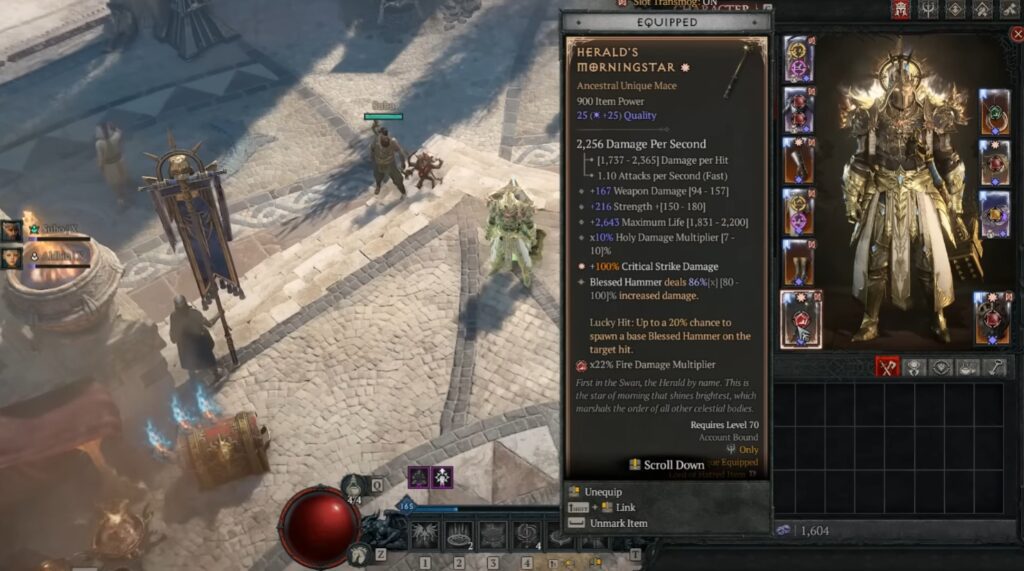 Where to Farm Unique Gear and Charm in the Season 13 Update