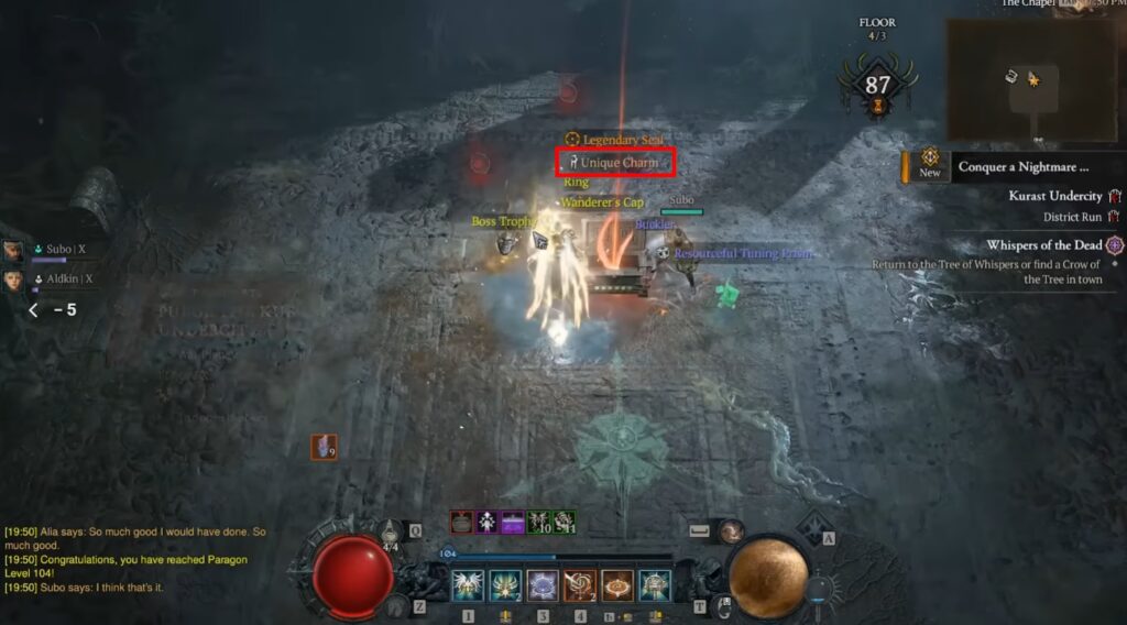 Farming Charms Diablo 4