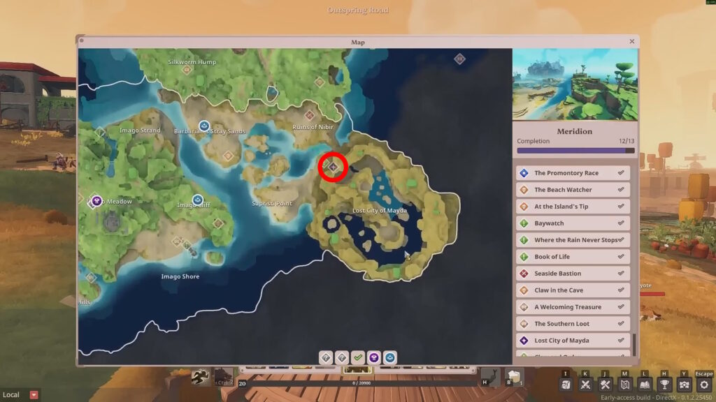 Lost City of Mayda | Farever Dungeon Entrance