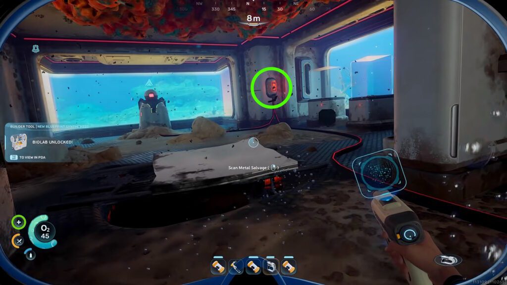 Power Outlet inside the Welcome Center | Subnautica 2