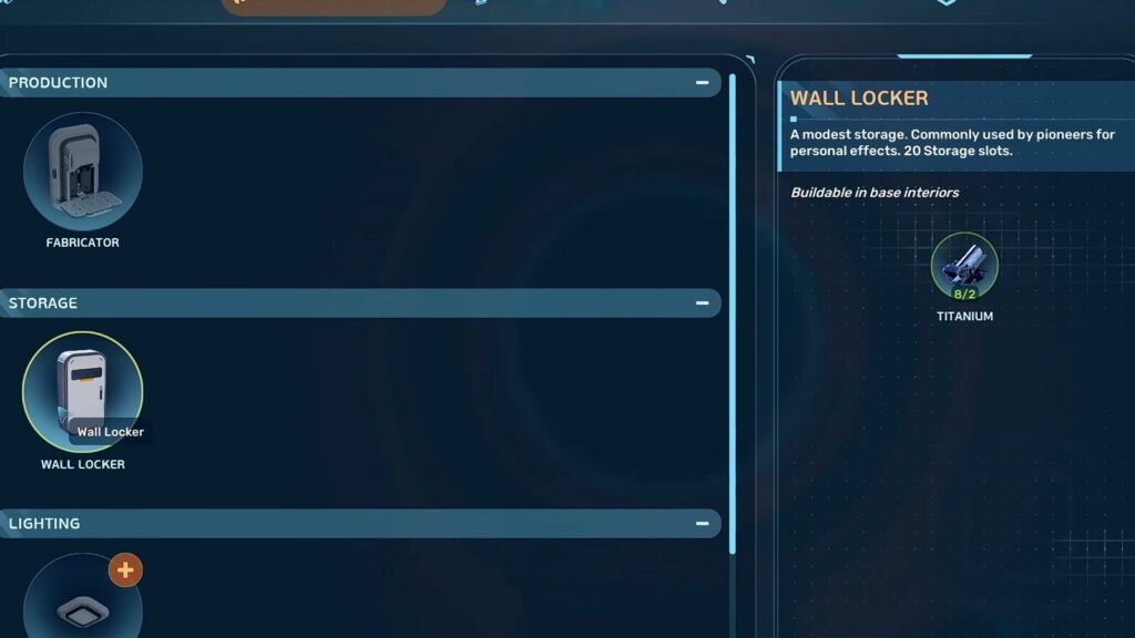 Wall Locker | Subnautica 2