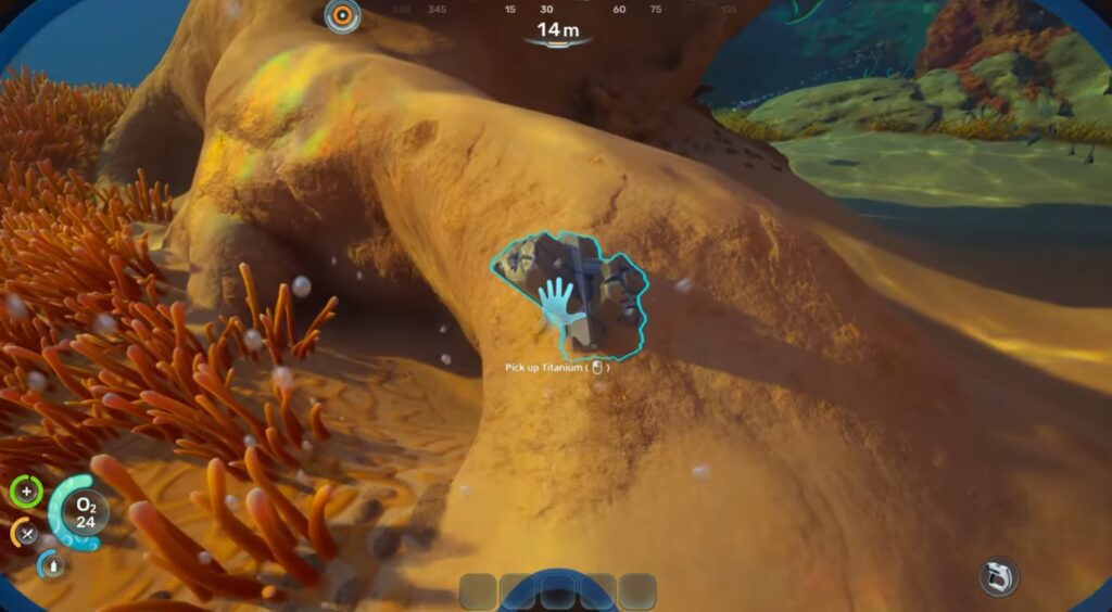 Getting Titanium Ingot in Subnautica 2
