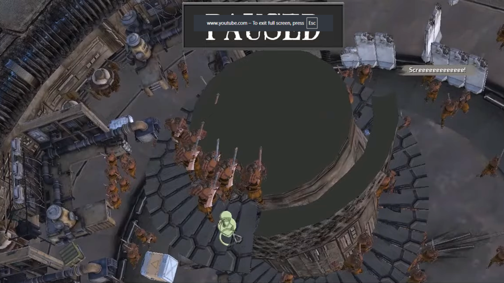 Position yourself at the top of Ashland Domes and mow down enemies rushing you.