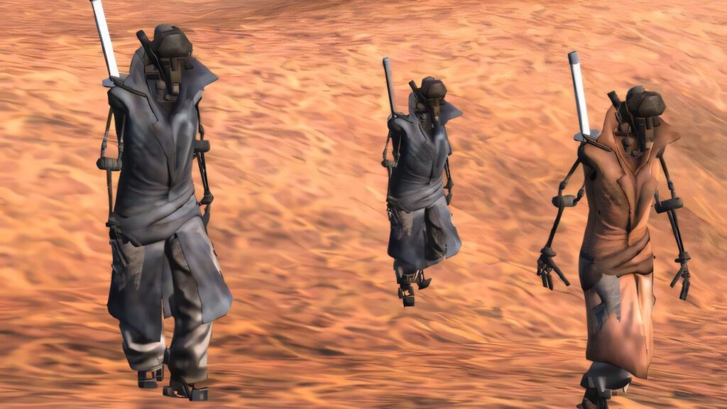 Holy Nation Robot squad wandering | Kenshi
