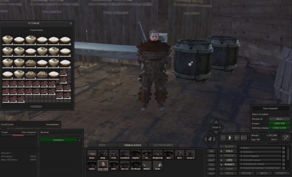 How to Eat Food in Kenshi