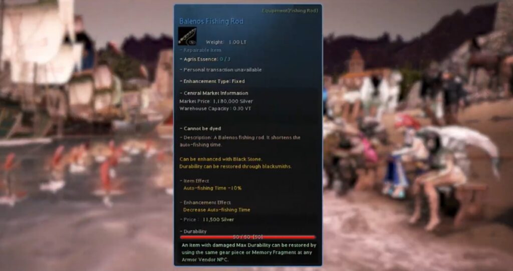 Balenos Fishing Rod Black Desert Online